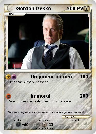 Pokemon Gordon Gekko