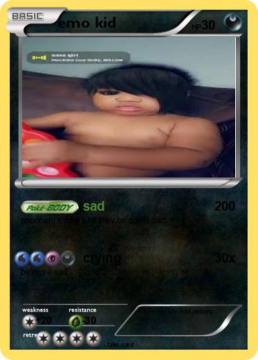 Pokemon emo kid