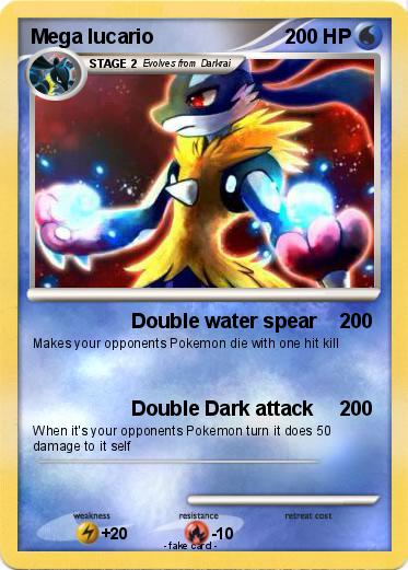 Pokemon Mega lucario