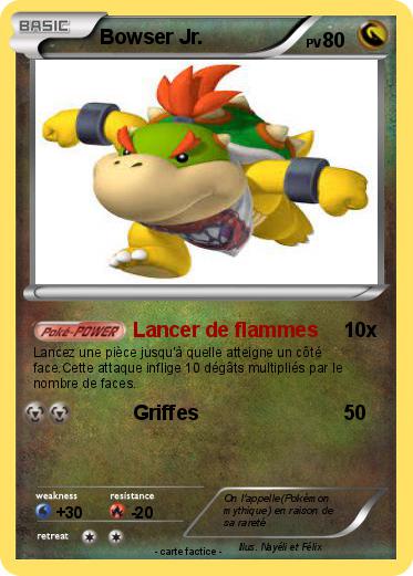 Pokemon Bowser Jr.