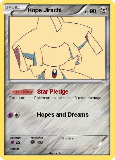 Pokemon Hope Jirachi