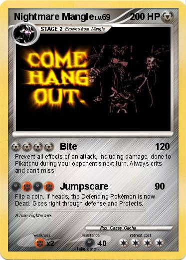 Pokemon Nightmare Mangle