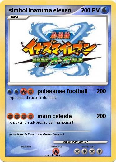 Pokemon simbol inazuma eleven