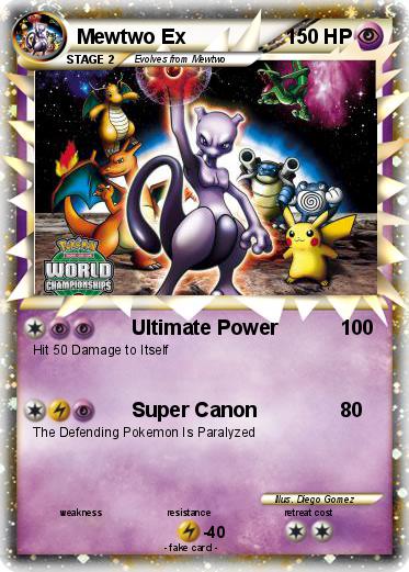 Pokemon Mewtwo Ex