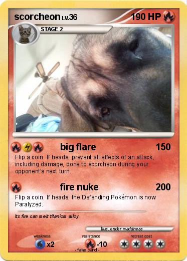 Pokemon scorcheon