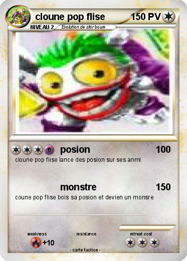 Pokemon cloune pop flise