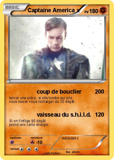 Pokemon Captaine America x