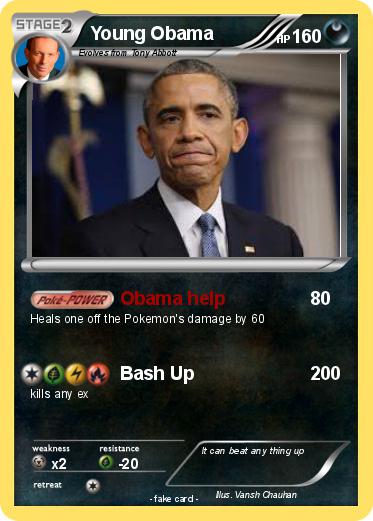 Pokemon Young Obama