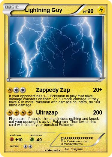 Pokemon Lightning Guy