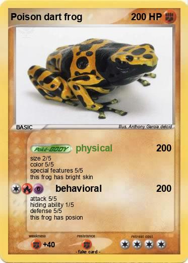 Pokemon Poison dart frog