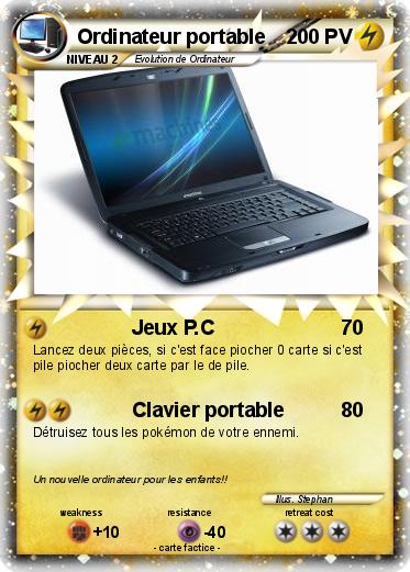 Pokemon Ordinateur portable