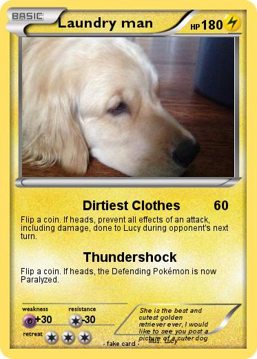 Pokemon Laundry man