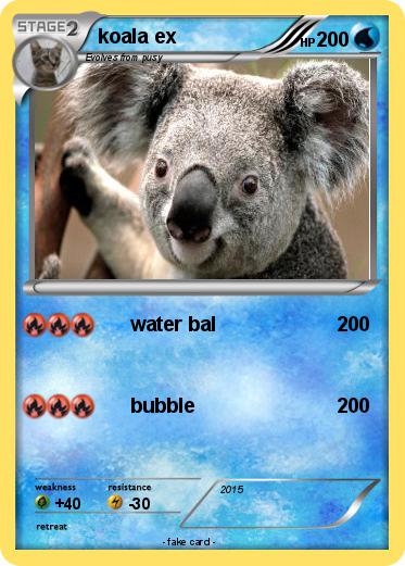 Pokemon koala ex