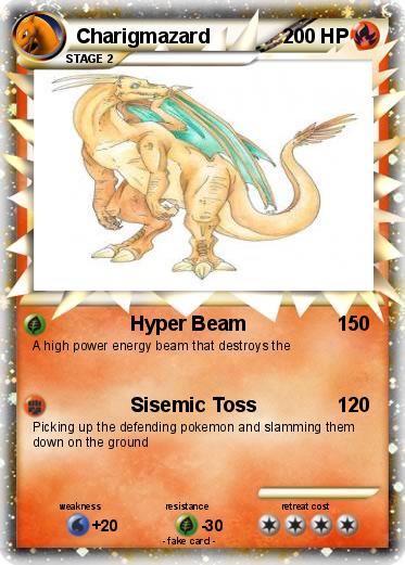 Pokemon Charigmazard