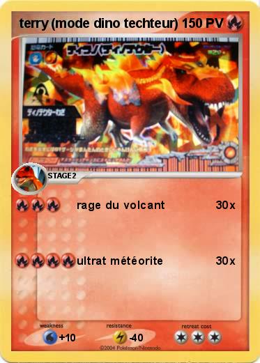 Pokemon terry (mode dino techteur)