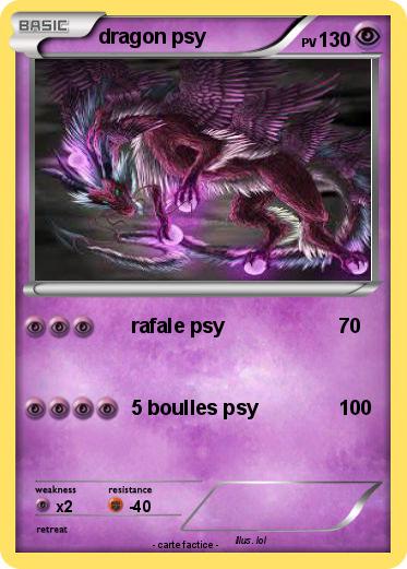 Pokemon dragon psy