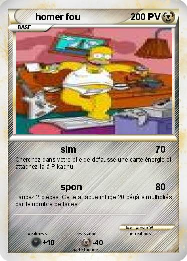 Pokemon homer fou
