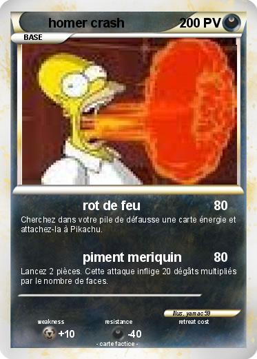 Pokemon homer crash