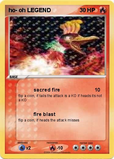 Pokemon ho- oh LEGEND