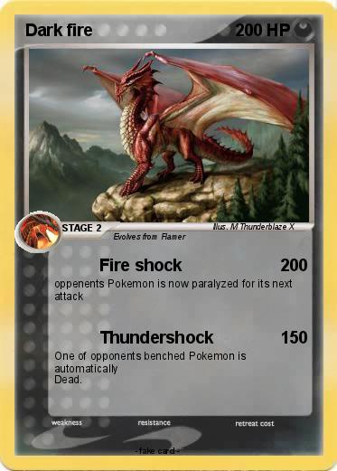 Pokemon Dark fire