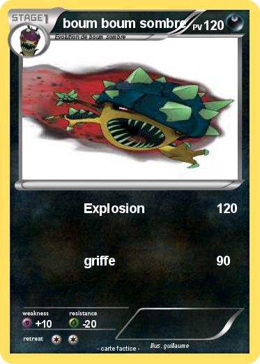 Pokemon boum boum sombre
