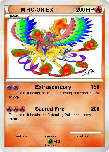 Pokemon M HO-OH EX