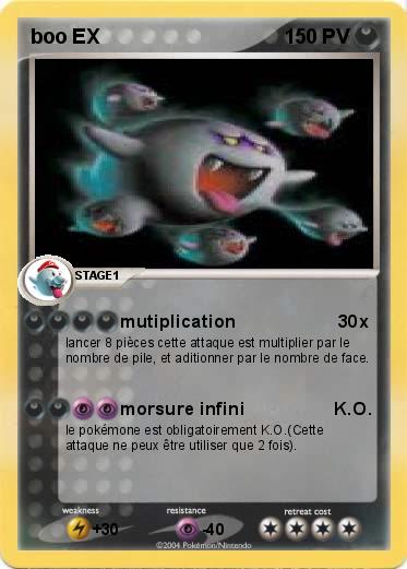 Pokemon boo EX