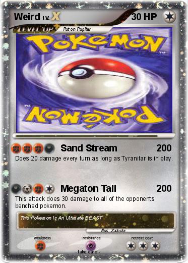 Pokemon Weird