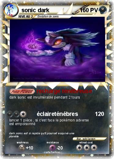 Pokemon sonic dark