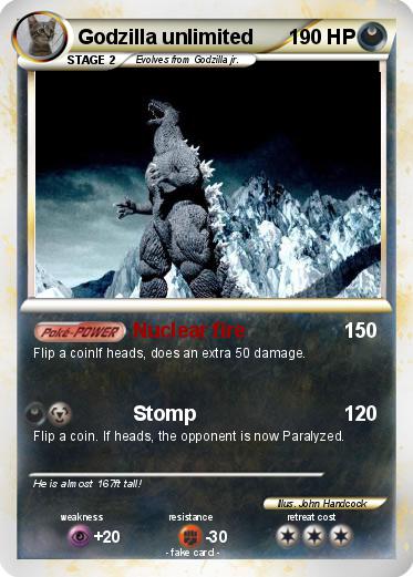 Pokemon Godzilla unlimited