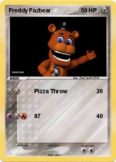 Pokemon Freddy Fazbear