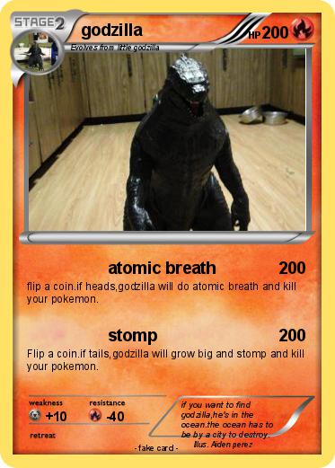 Pokemon godzilla