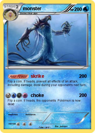 Pokemon monster