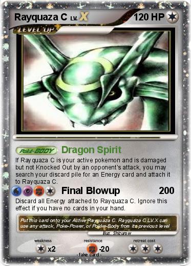 Pokemon Rayquaza C