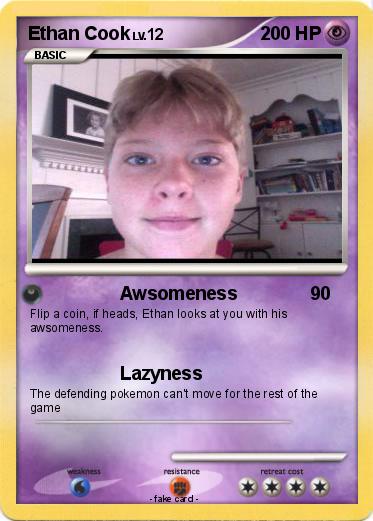 Pokemon Ethan Cook
