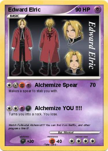 Pokemon Edward Elric