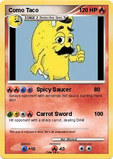 Pokemon Como Taco