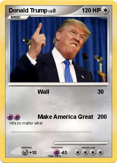 Pokemon Donald Trump