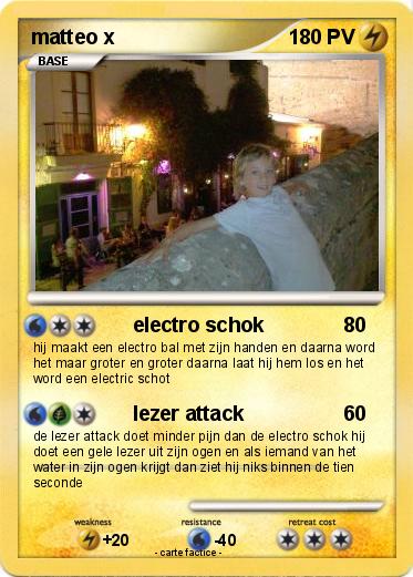 Pokemon matteo x