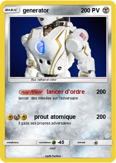 Pokemon generator