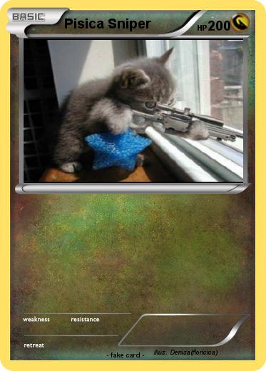 Pokemon Pisica Sniper