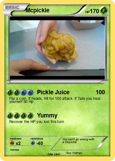 Pokemon Mcpickle