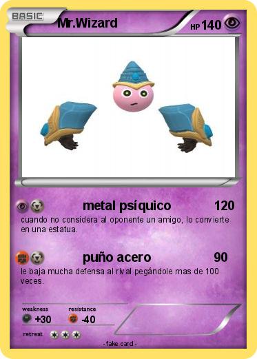 Pokemon Mr.Wizard