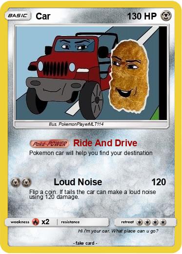 Pokemon Car