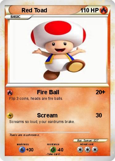 Pokemon Red Toad