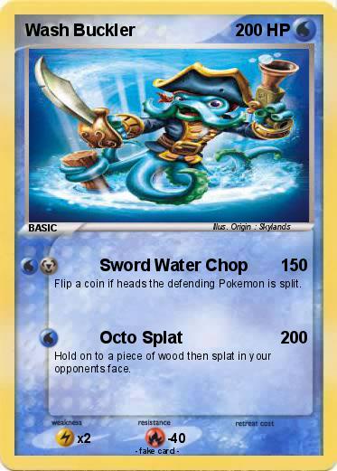 Pokemon Wash Buckler