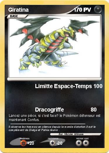 Pokemon Giratina                              170 PV