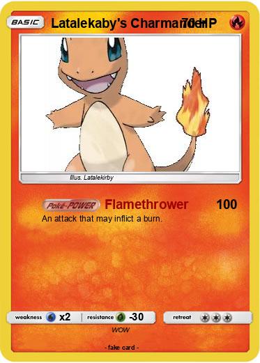 Pokemon Latalekaby's Charmander