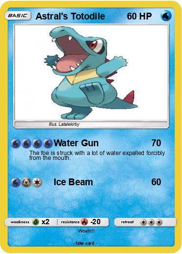Pokemon Astral's Totodile