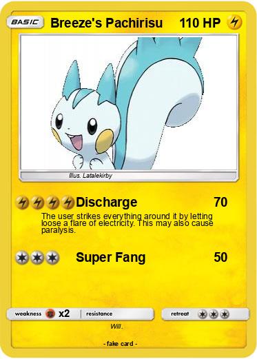 Pokemon Breeze's Pachirisu